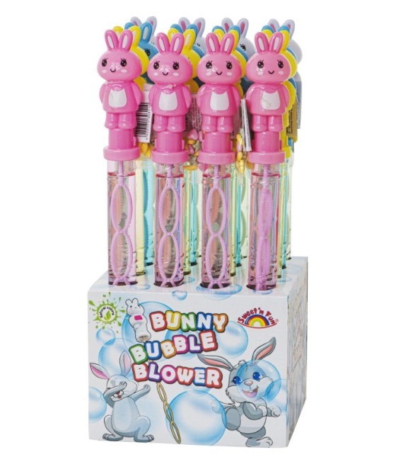 Sweet'nFun bomboane mentolate in jucarie pentru balonase de sapun 16 bucati