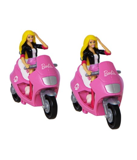 Barbie bomboane comprimate si jucarie scooter barbie 9 bucati