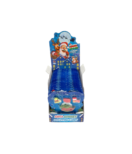 Jeleuri de Crăciun cu Popping Candy – Ambalaj Festiv, 16 buc / cutie