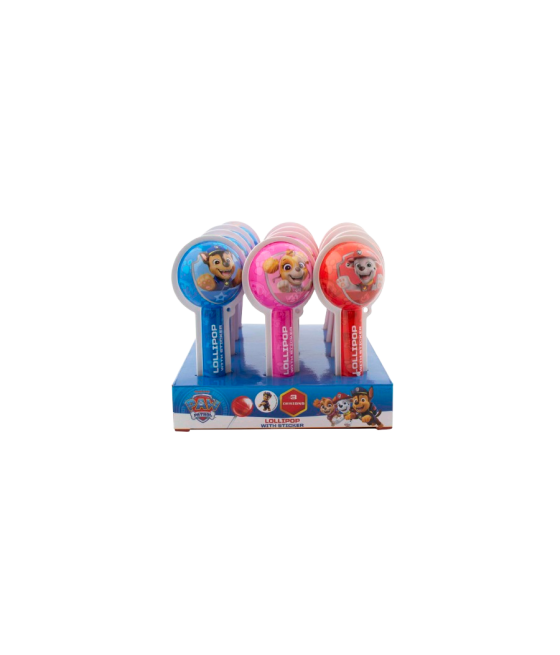 Acadea Paw Patrol cu Sticker – Produs cu Licență, 12 buc / cutie, 20g