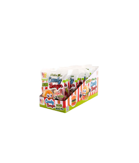 Sweet'n Fun Jeleuri Burgeri Acrișori – 12 pungi la cutie