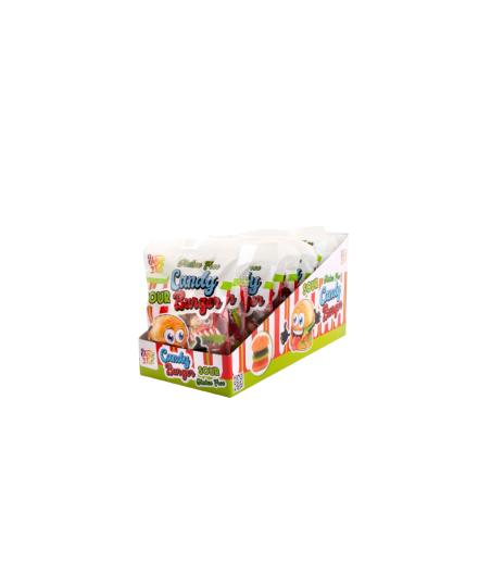 Sweet'n Fun Jeleuri Burgeri Acrișori – 12 pungi la cutie