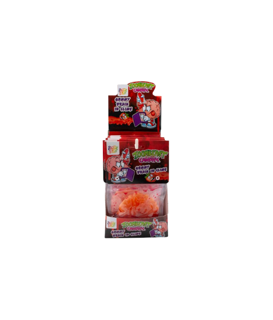 Sweet'n Fun Jeleu Creier în Slime – 12 bucăți la cutie