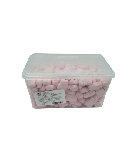 Sweet'n Fun Jeleuri Pufoase Ursuleți Roz – 150 bucăți la cutie