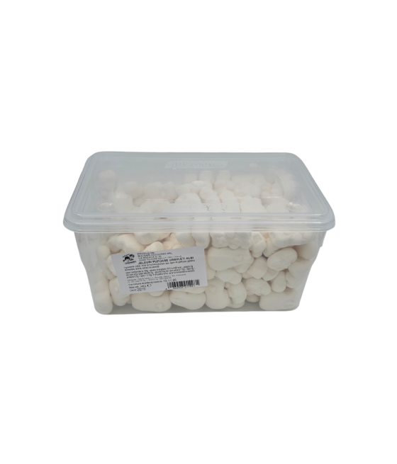 Sweet'n Fun Jeleuri Pufoase Ursuleți Albi – 150 bucăți la cutie