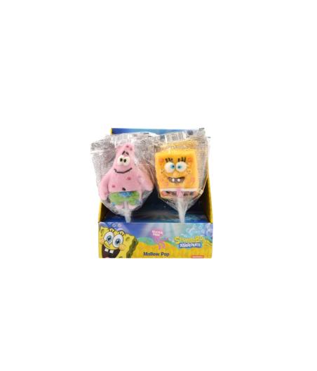 Sweet'n Fun Jeleuri Pufoase SpongeBob – 12 bucăți la cutie