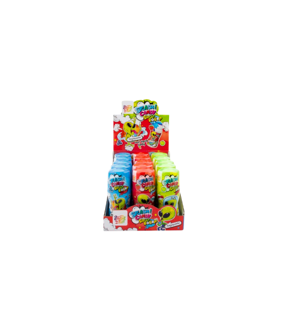 Sweet'n Fun Candy Sour Roller – 15 bucăți la cutie
