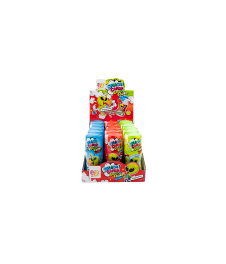 Sweet'n Fun Candy Sour Roller – 15 bucăți la cutie