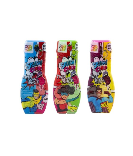 Sweet'n Fun Spray Dublu Sour – 24 bucăți la cutie