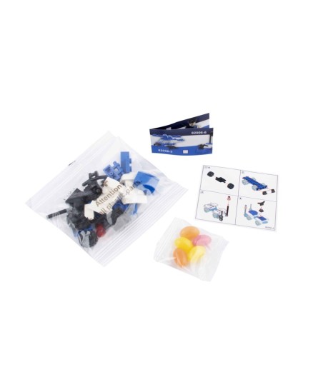 Sweet'n Fun Set Construcții „Poliție” – 20 bucăți la cutie