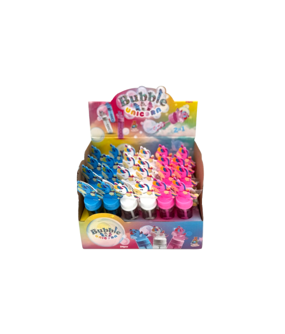 Sweet'n Fun Suflator Bălonașe Unicorn – 24 bucăți la cutie