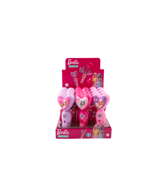 Acadele Spin Pop Barbie – Dulce Distracție Roz cu Mecanism Rotativ