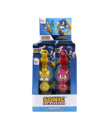 Brățară cu Spinner Luminos Sonic – Dulceață, Lumină și Distracție cu Licență Oficială