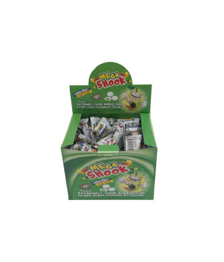 Guma Mega Shook Apple – Explozie Acrișoară – Display 100 buc