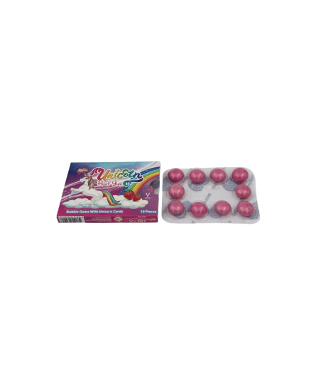 Guma Blister Unicorn Pearl – Surprize Magice – 24 buc/display