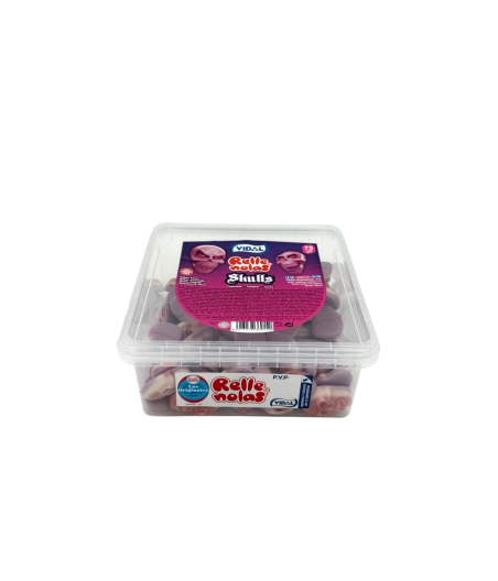 Jeleuri Cranii Vidal Rellenolas Skulls – 75 buc – Fără Gluten