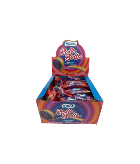 Jeleuri Benzi Multicolore Vidal Rolla Belta – 24 buc/display