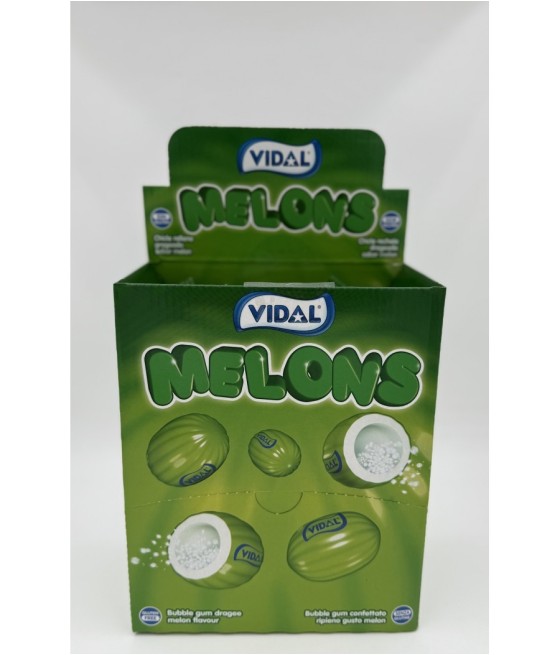 Guma Pepene Verde Vidal Melons – 200 buc – Fără Gluten