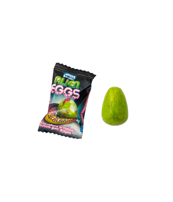 Guma Ouă Extraterestre Vidal Alien Eggs – 200 buc – Fără Gluten