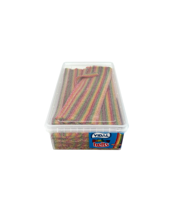 Jeleuri Benzi Curcubeu Vidal Rainbow Belts – 200 buc – Fără Gluten