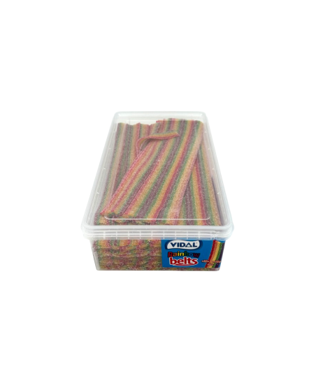 Jeleuri Benzi Curcubeu Vidal Rainbow Belts – 200 buc – Fără Gluten