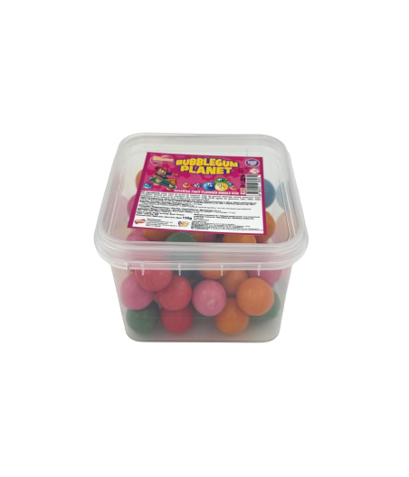 Guma Bubblegum Planet – Mix Fructe Asortate – 24 buc/display