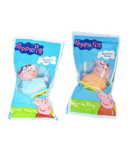 Peppa Pig acadele comprimate cu inel si gust inconfundabil 24 bucati