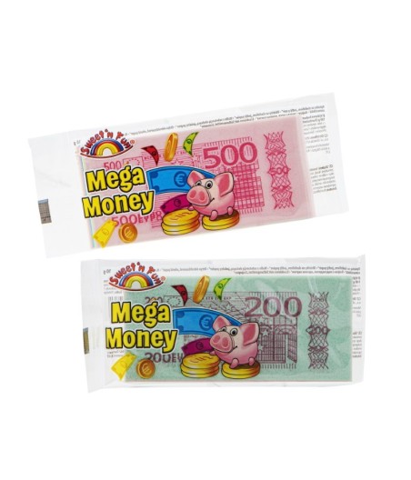 Sweet'nFun bomboane sub forma de hartie Euro ambalata 30 bucati